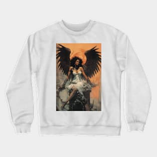 Angel Lady Crewneck Sweatshirt